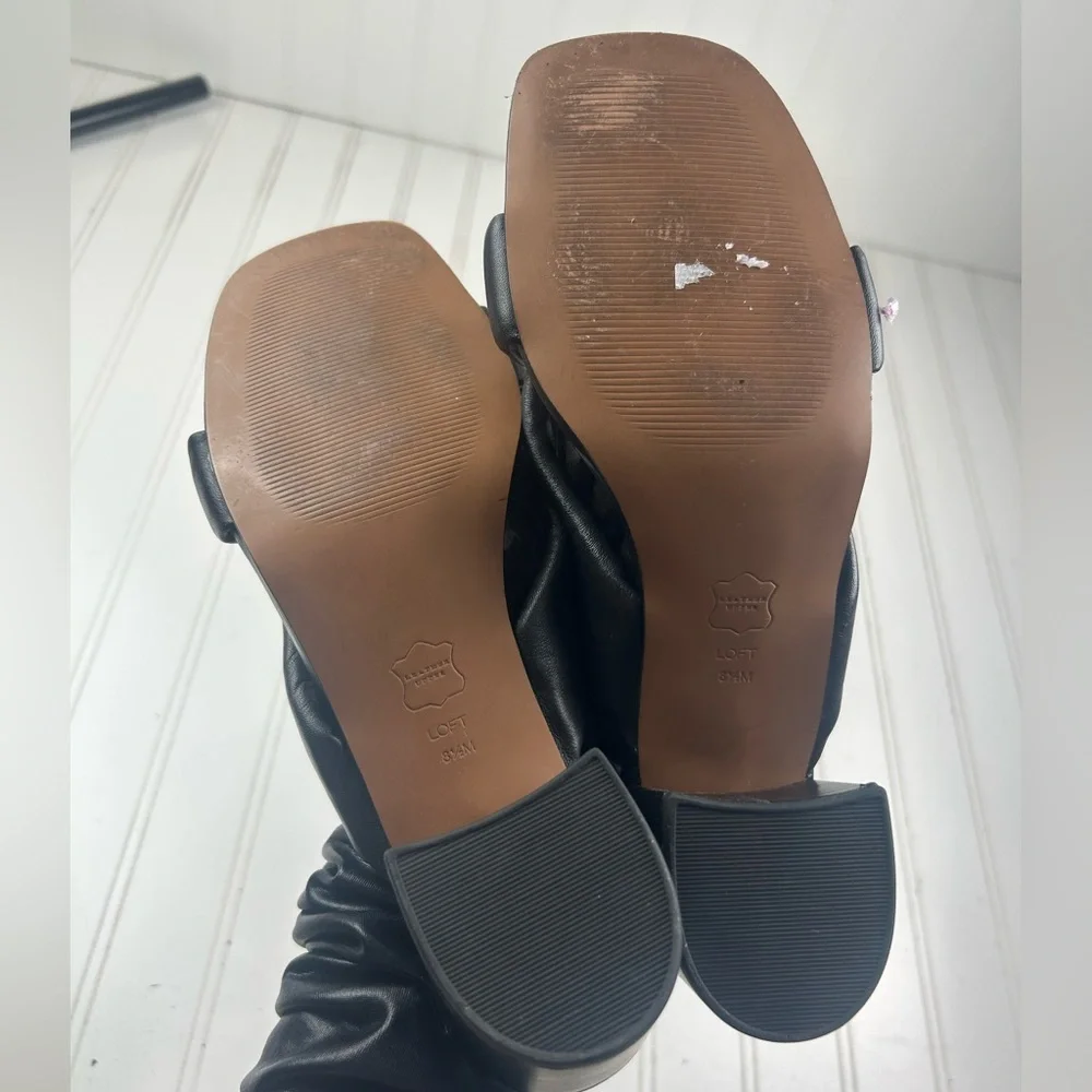 LOFT black puffed
